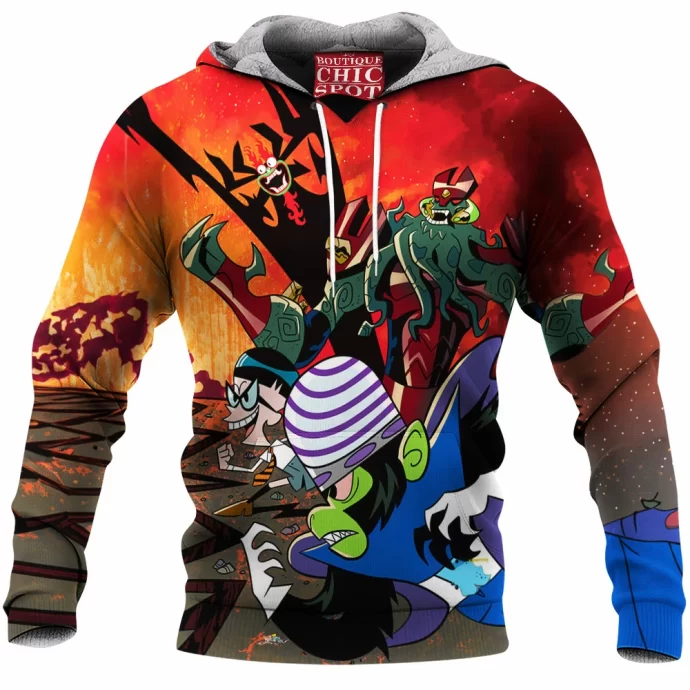 Cartoon, Animation Villains Fleece Hoodie