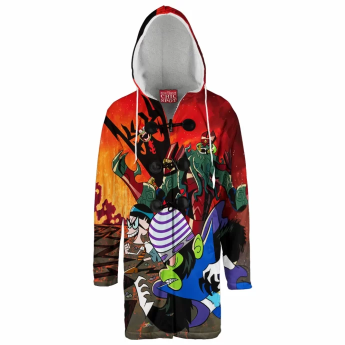 Cartoon, Animation Villains Hooded Cloak Coat