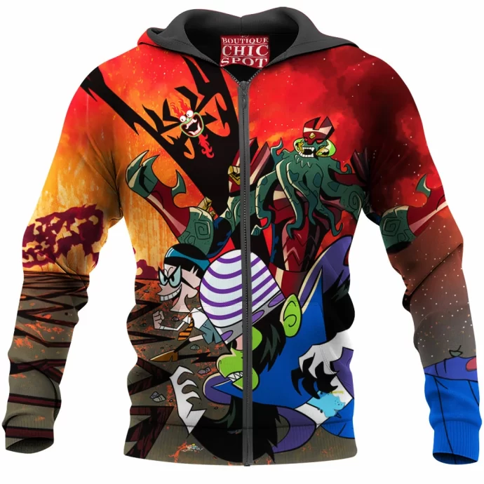 Cartoon, Animation Villains Zip Hoodie