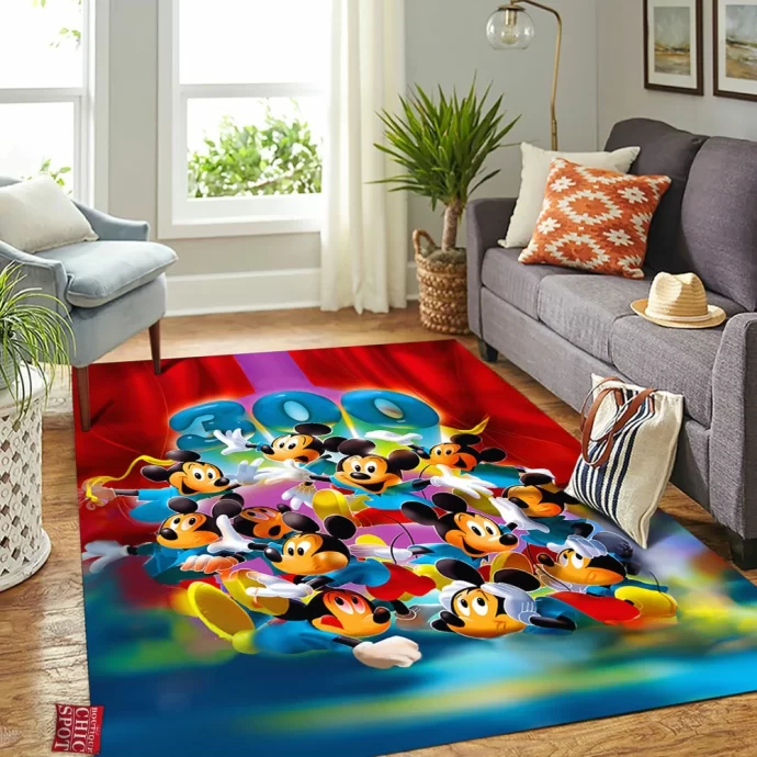 Mickey Mouse Rectangle Rug