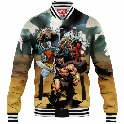 Avengers Baseball-Jacket, Comic Baseball-Jacket