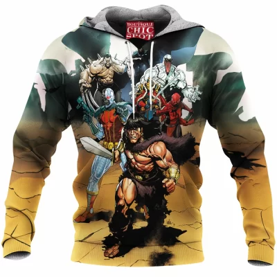 Avengers Fleece-Hoodie, Comic Fleece-Hoodie