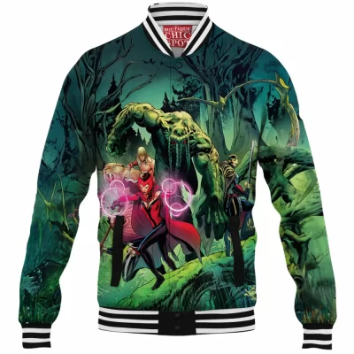 Avengers Baseball-Jacket, Comic Baseball-Jacket