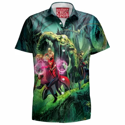 Avengers Hawaiian-Shirt, Comic Hawaiian-Shirt
