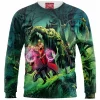 Comic Sweatshirt, Superhero Sweatshirt