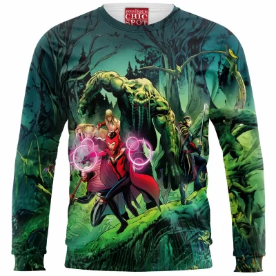 Comic Sweatshirt, Superhero Sweatshirt