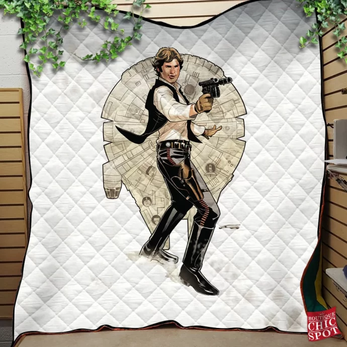 Han Solo Quilt Blanket