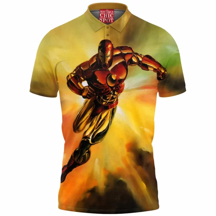 Iron Man Polo Shirt