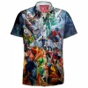 Comic Hawaiian-Shirt, X-men Hawaiian-Shirt