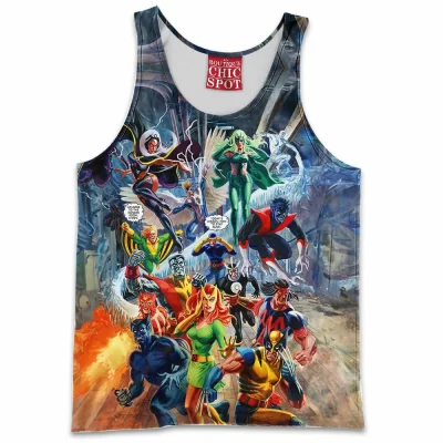 Comic Tank-Top, X-men Tank-Top