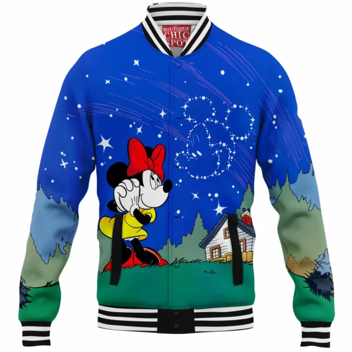 Minnie Mouse Baseball Jacket