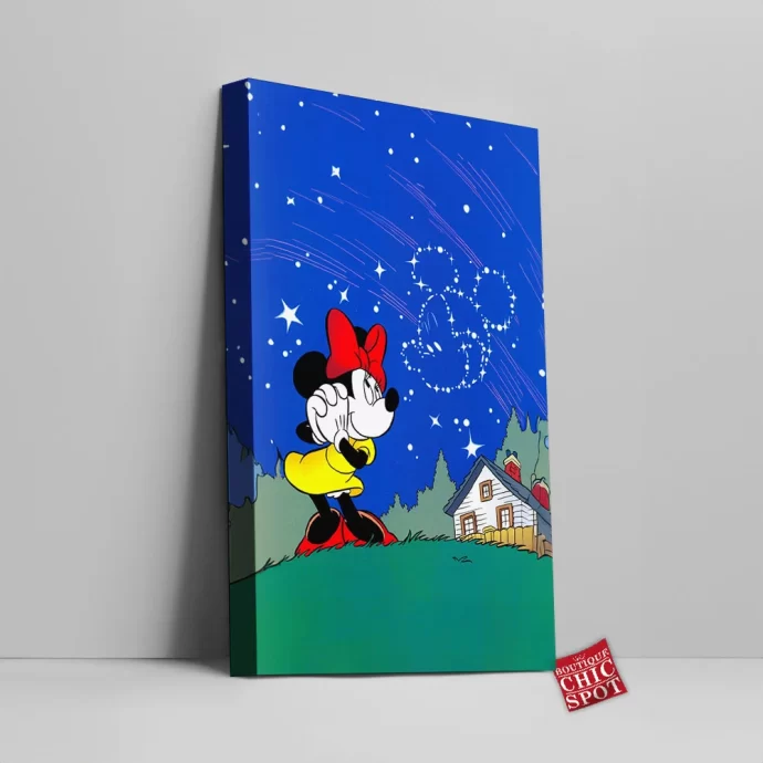 Minnie Mouse Canvas Wall Art