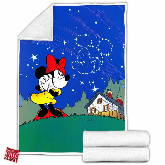 Minnie Mouse Fleece Blanket