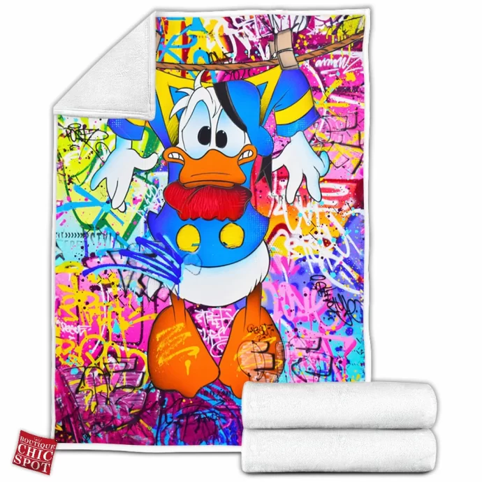 Donald Duck Fleece Blanket