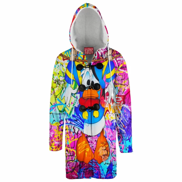 Donald Duck Hooded Cloak Coat