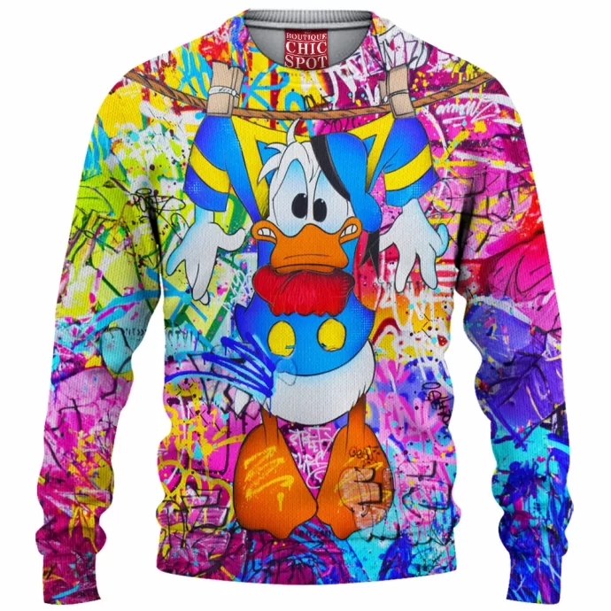 Donald Duck Knitted Sweater