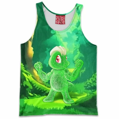 Anime Tank-Top, Machop Tank-Top, Pokemon Tank-Top