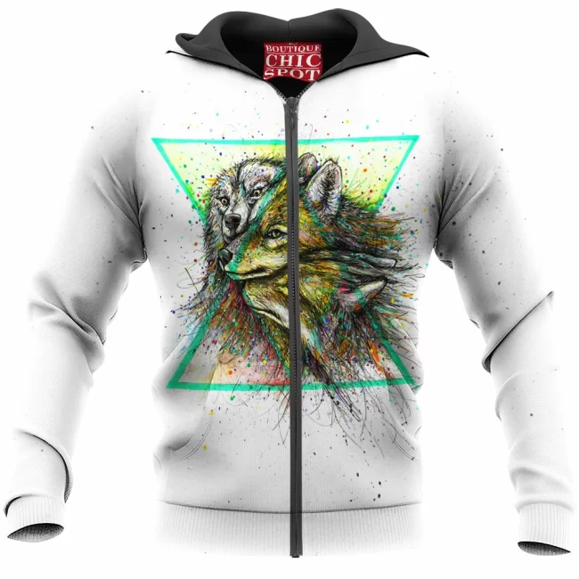 N HUY Boutique 6423 Zip Hoodie