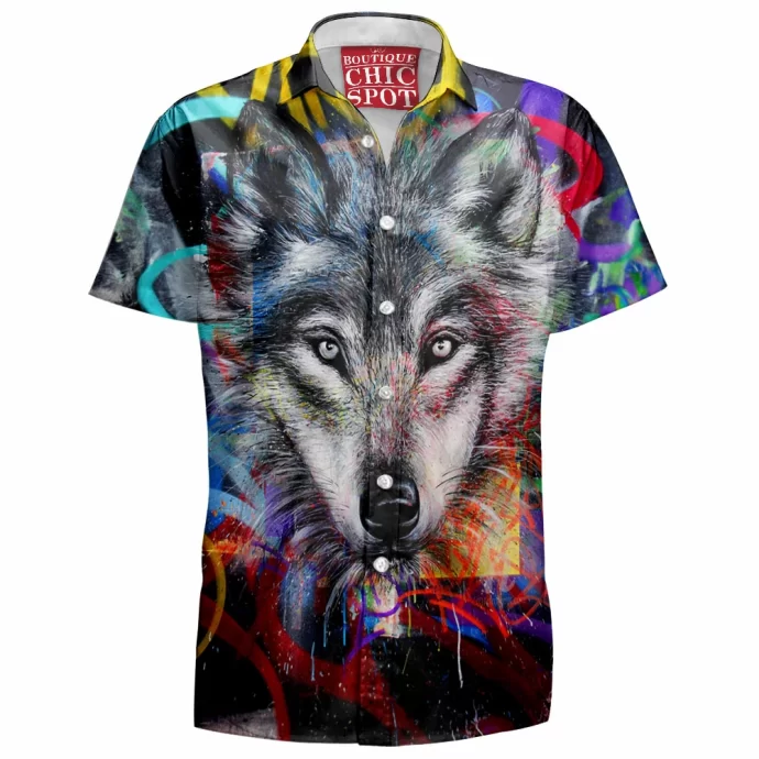 Wolf Hawaiian Shirt