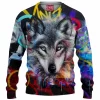 Wolf Knitted Sweater