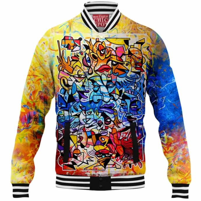 Cartoon, Animation Baseball Jacket