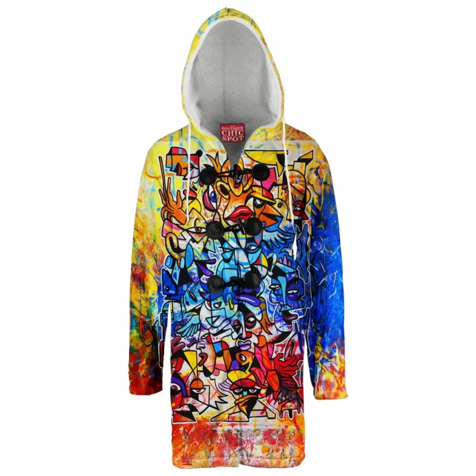 Cartoon, Animation Hooded Cloak Coat