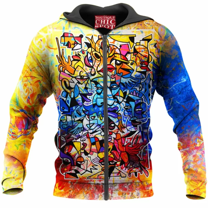 Cartoon, Animation Zip Hoodie