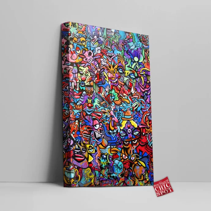 Cartoon, Animation Canvas Wall Art