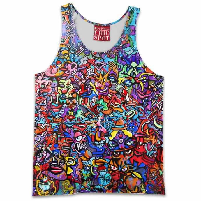 Cartoon, Animation Tank Top