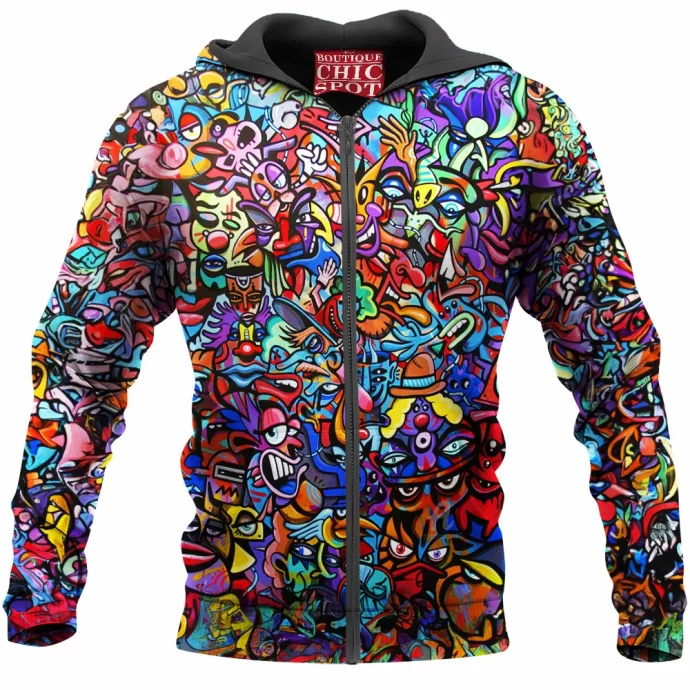 Cartoon, Animation Zip Hoodie