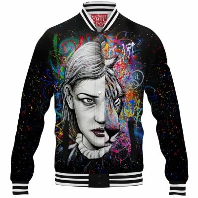 Leopard Baseball-Jacket