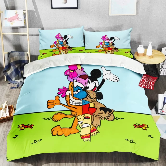 Cartoon, Animation Characters Bedding Set