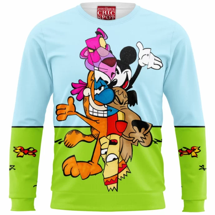 Cartoon, Animation Characters Sweatshirt