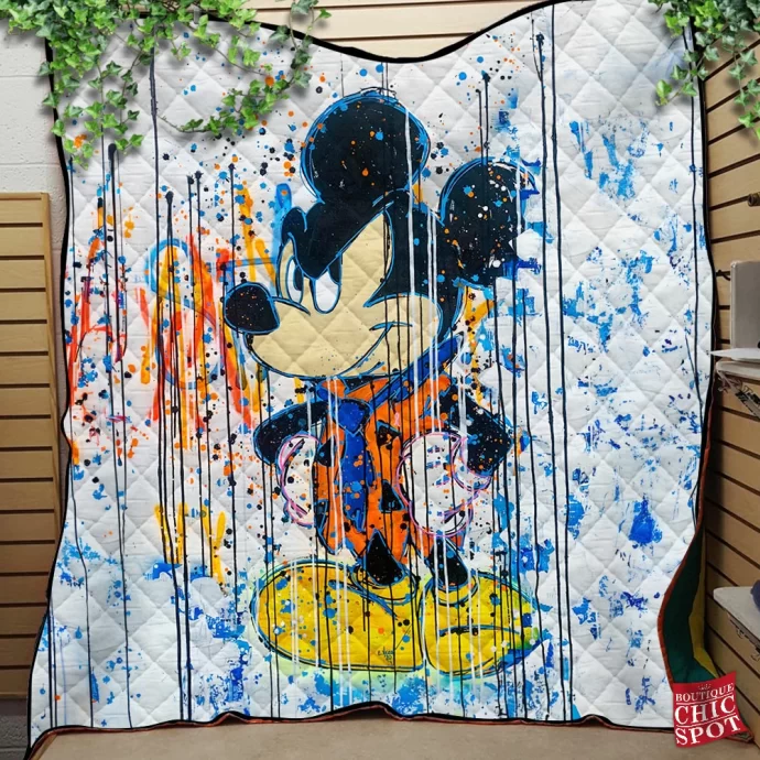 Mickey Mouse Quilt Blanket