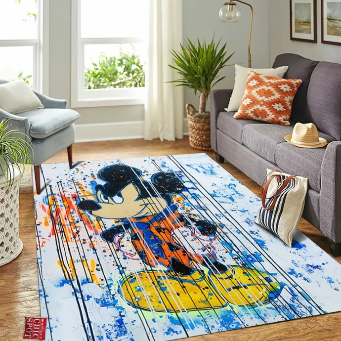 Mickey Mouse Rectangle Rug