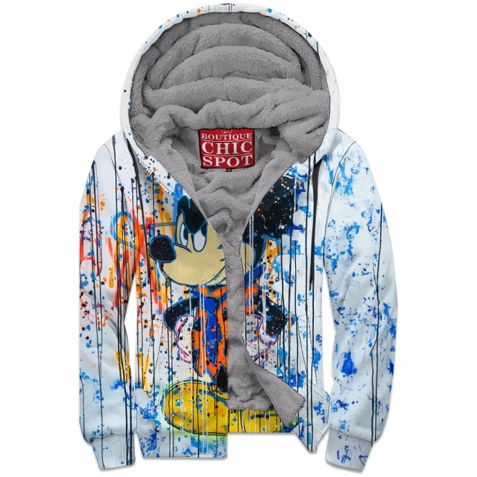 Mickey Mouse Zip Fleece Hoodie