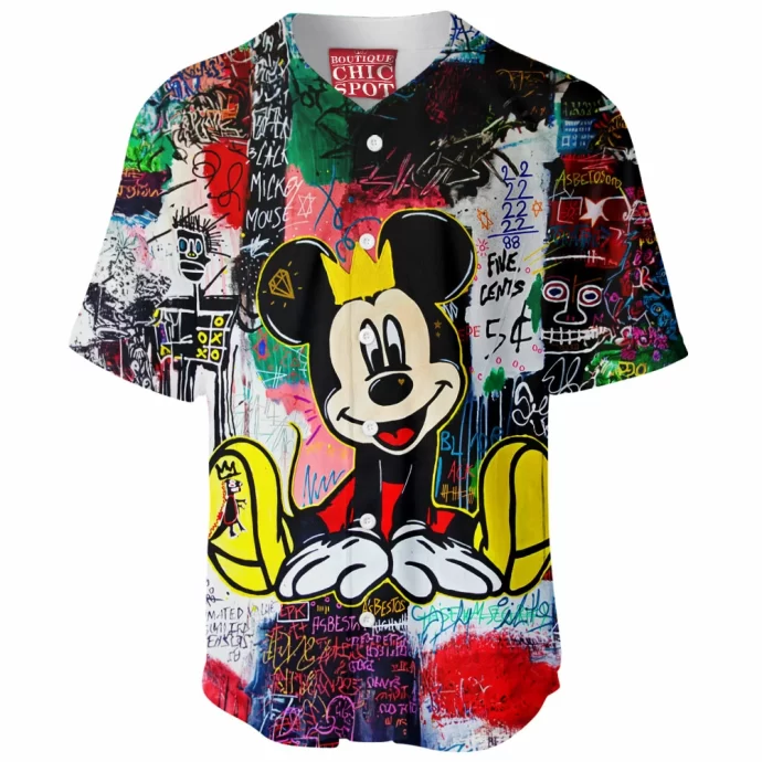 Mickey Mouse Baseball Jersey