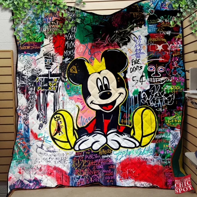 Mickey Mouse Quilt Blanket