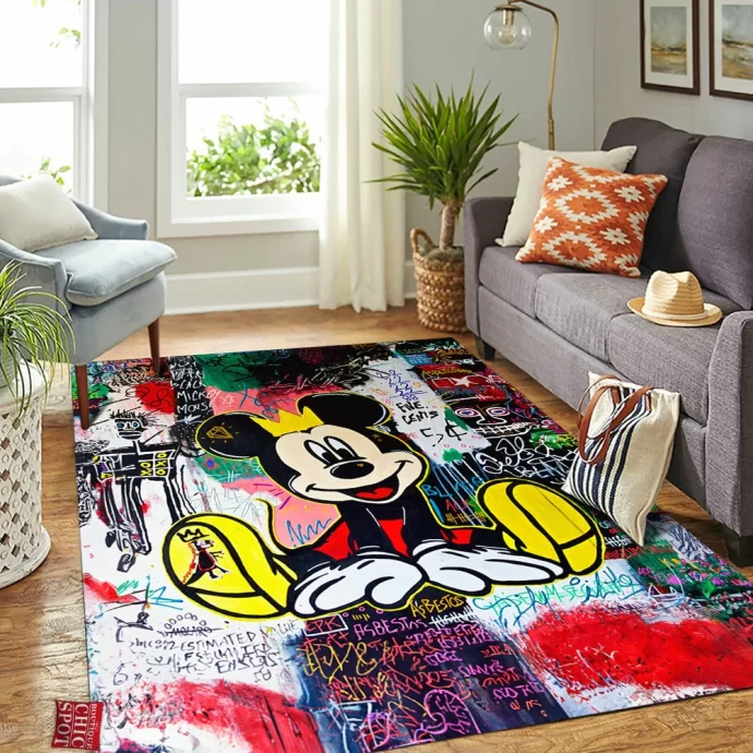 Mickey Mouse Rectangle Rug