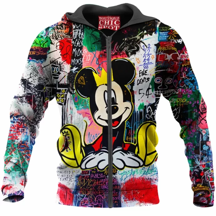 Mickey Mouse Zip Hoodie