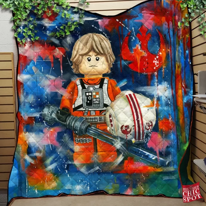 Lego Star Wars Quilt Blanket