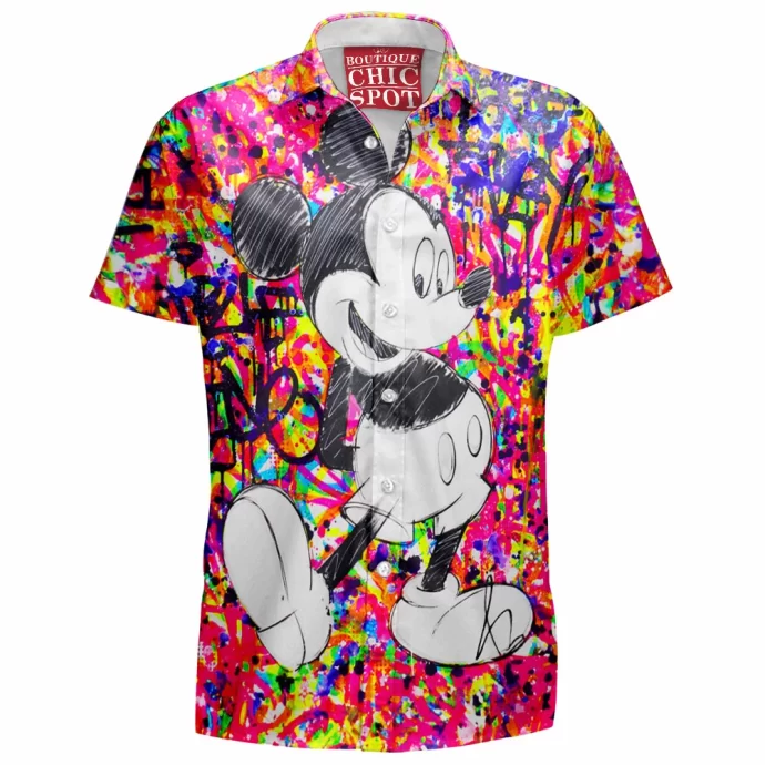 Mickey Mouse Hawaiian Shirt