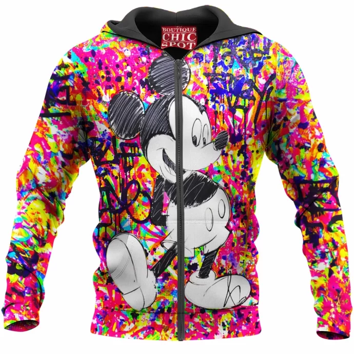 Mickey Mouse Zip Hoodie