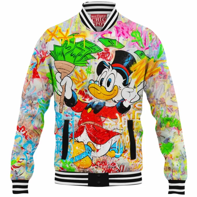 Scrooge McDuck Baseball Jacket