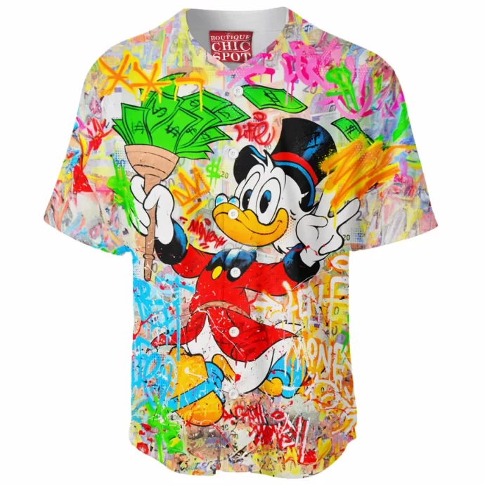 Scrooge McDuck Baseball Jersey