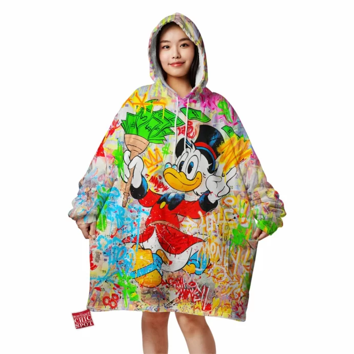 Scrooge McDuck Blanket Hoodie