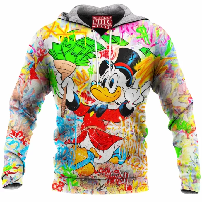 Scrooge McDuck Fleece Hoodie