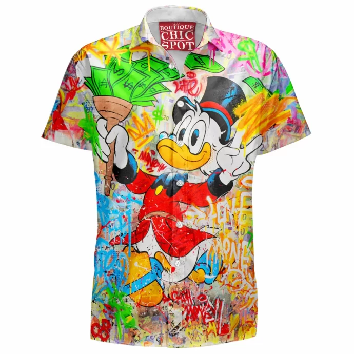 Scrooge McDuck Hawaiian Shirt