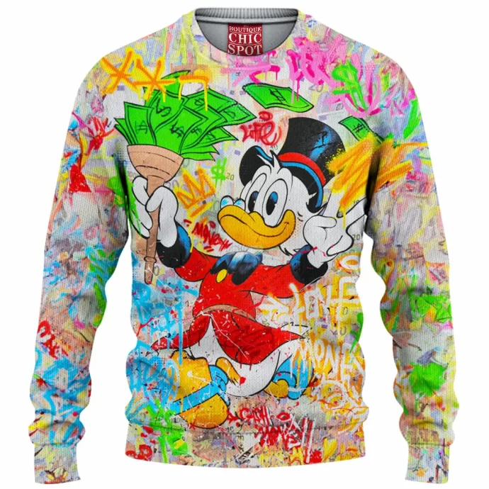 Scrooge McDuck Knitted Sweater