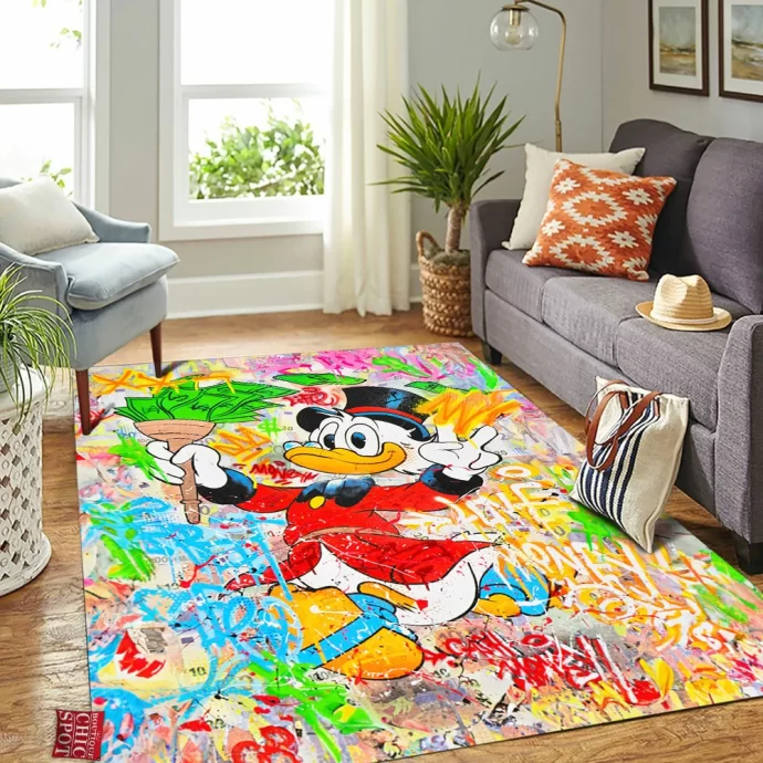 Scrooge McDuck Rectangle Rug